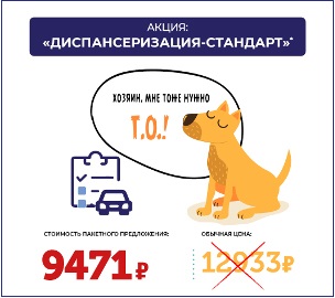 Проверьте здоровье питомца со скидкой 26%. Программа диспансеризации «Стандарт»